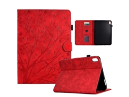 Capa Para Tablet Lenovo Tab P11 J606f Fortune Tree Pressure Flower Em Pu Com Função De Ativação/suspensão