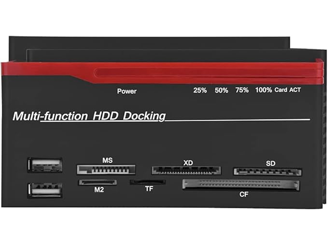 Sonew 2,5 Polegadas 3,5 Polegadas Dual Bay Usb 3.0 Sata/ide Hdd Docking Station Offline Clone Hub Leitor De Cartão Para 2,5/3,5 Polegadas Slowmoose