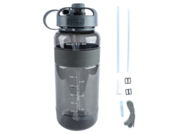 Garrafa de Água Esportiva Anti vazamento 2000ml Cinza