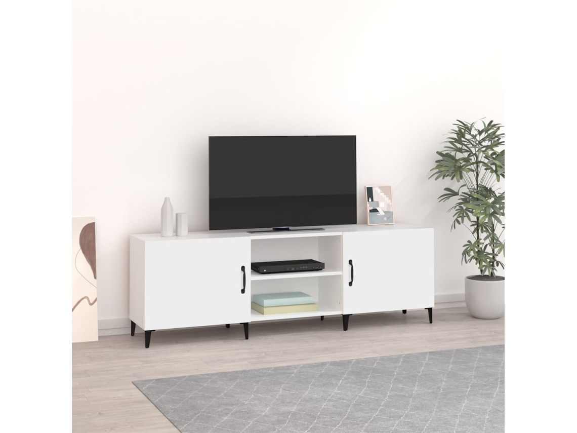 Móvel para Tv 150X30X50 Cm Derivados de Madeira Branco