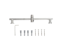304 Aço Inoxidável Duche Sliding Rod, Heheld Ajustável Lifting Bar Para Casa De Banho