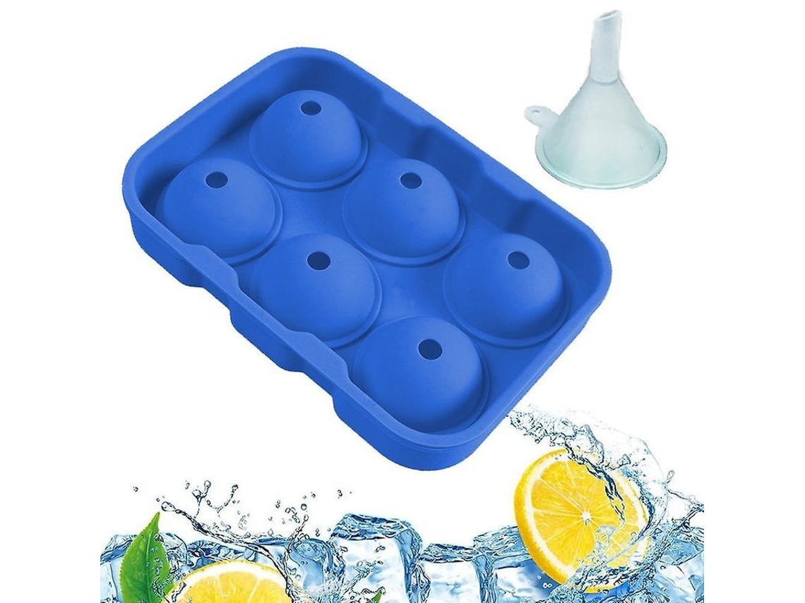 Hacedor de Bolas de Gelo para Whiskey, Redondo, Congelar, Assar, Velas e Chocolate