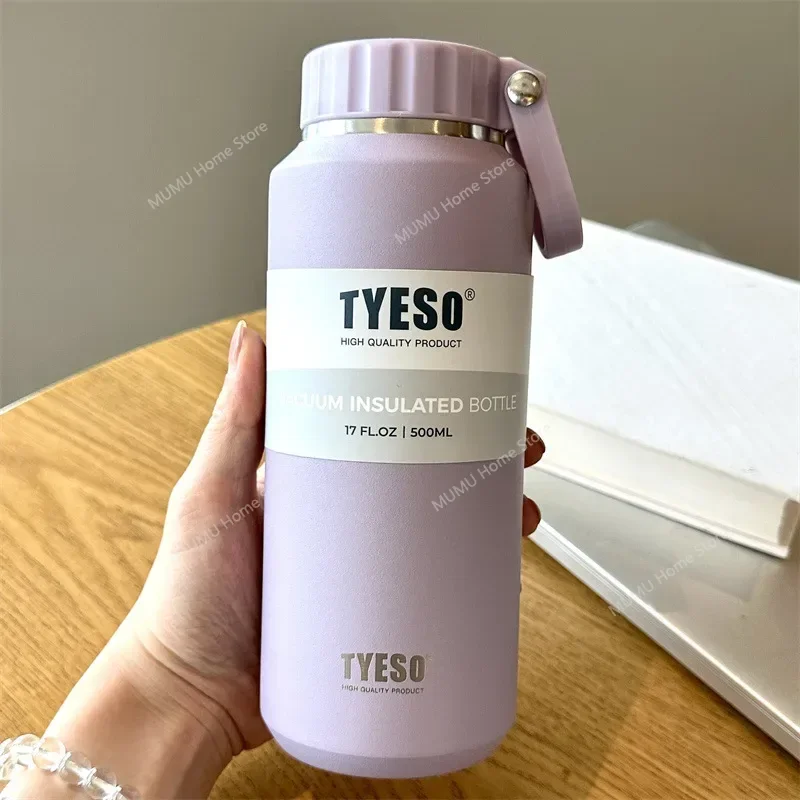 Garrafa De Água Esportiva/caneca Térmica Para Bebidas Frias Em Aço Inoxidável 304, 710 Ml, Roxa.