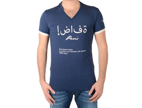 Camiseta Masculina Hechbone Paris Cinza (l)