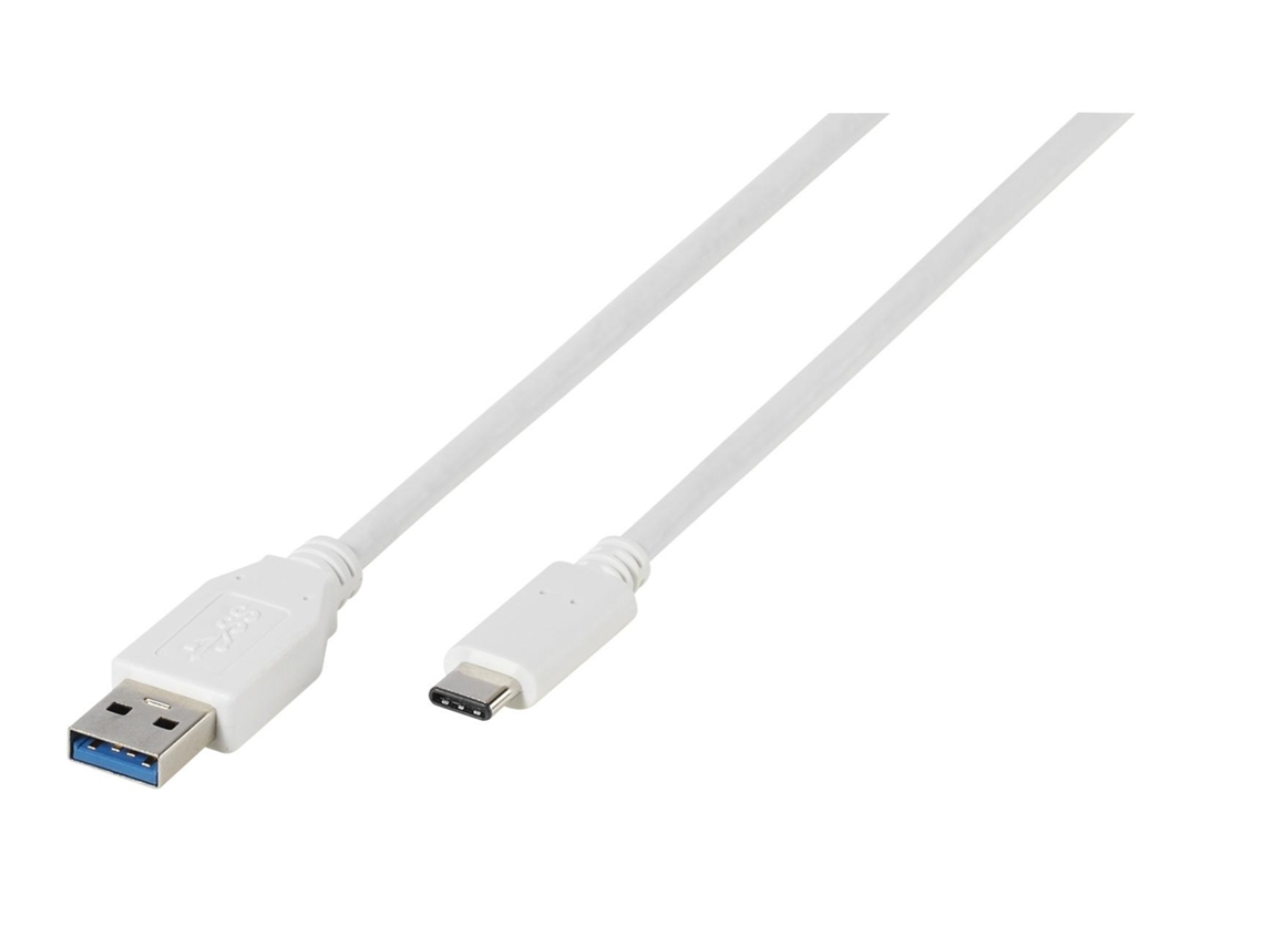 Vivanco Superspeed Cabo Usb 1 M Usb 3.2 Gen 1 3.1 Gen 1 Usb C Usb a Branco
