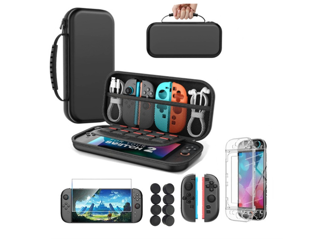 Adequado Bolsa De Armazenamento Para Switch2 Bolsa De Transporte Portátil Com Capa Rígida Com Controlador, Ferramentas E Acessórios Cuich