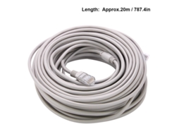 Cabo Ethernet Cctv Rj45 Com Alimentação Dc (compatível Com Câmeras Ip E Nvr, Integra Dados E Alimentação)