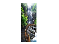 2 Peças de Adesivos para Escadas de Madeira em Cascata ALLINLESS