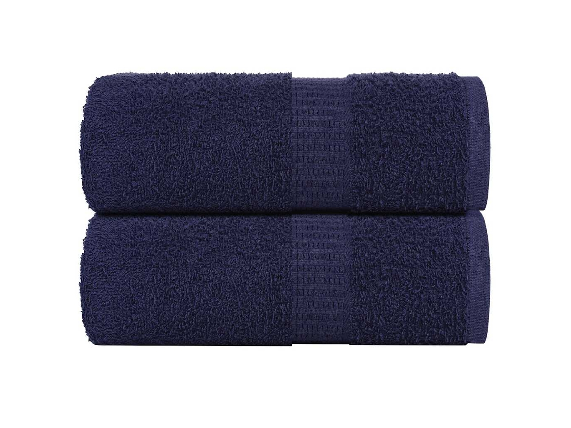 Wash Towel, Wash Towels Vidaxl Azul Algodão (30 X 30 Cm)