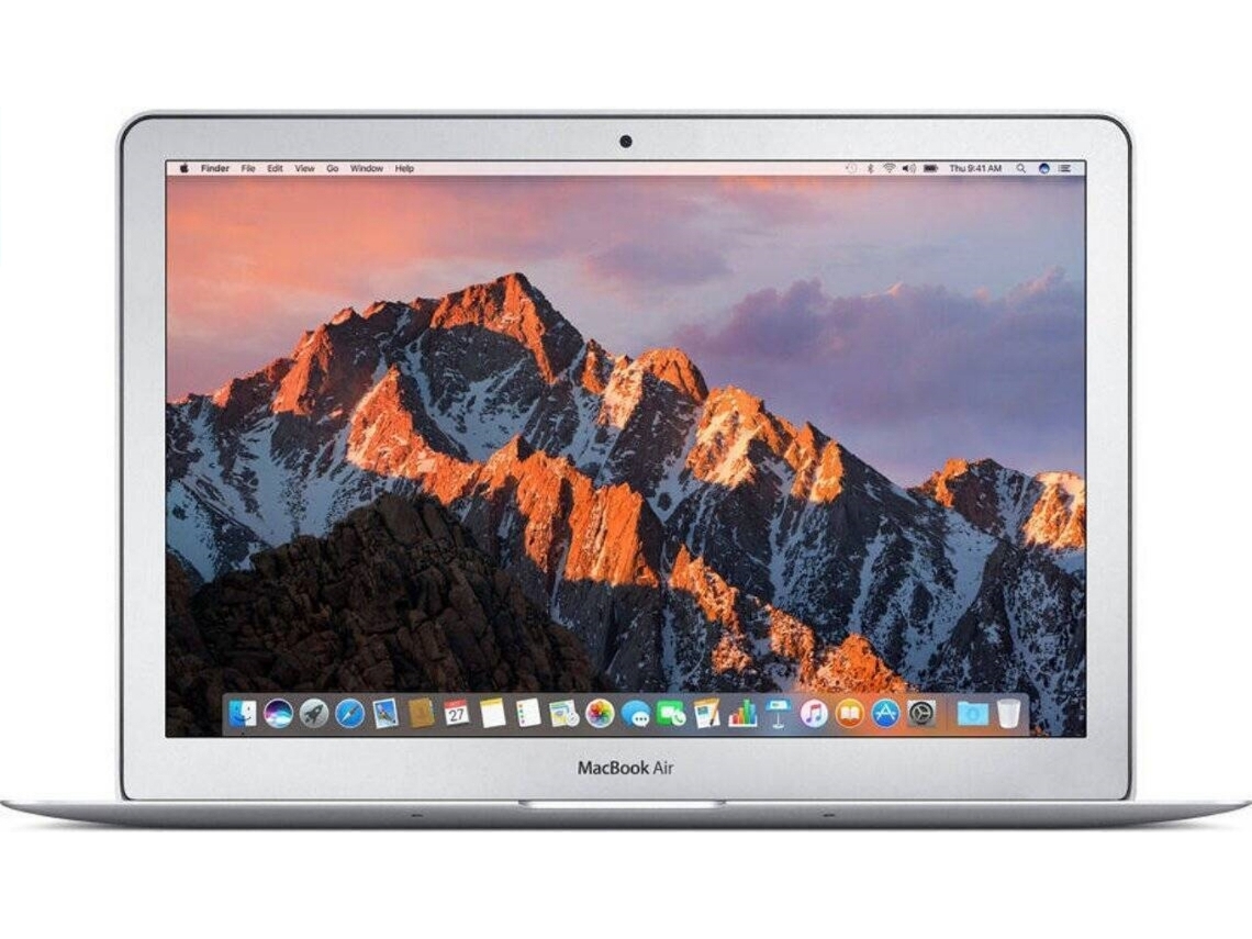 MacBook Air APPLE Prateado - MQD32PO (13.3'' - Intel Core i5 - RAM: 8 GB - 128 GB SSD - Intel HD 6000)