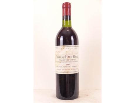 Vinho Tinto CHÂTEAU HAUT-BAILLY 1981 (75 cl - 1 unidade)