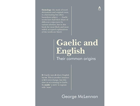 Livro Gaelic and English Their common origins de George Mclennan (Inglês)