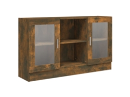 Vitrine, Vitrines Vidaxl Marrom Madeira Processada (n/a)