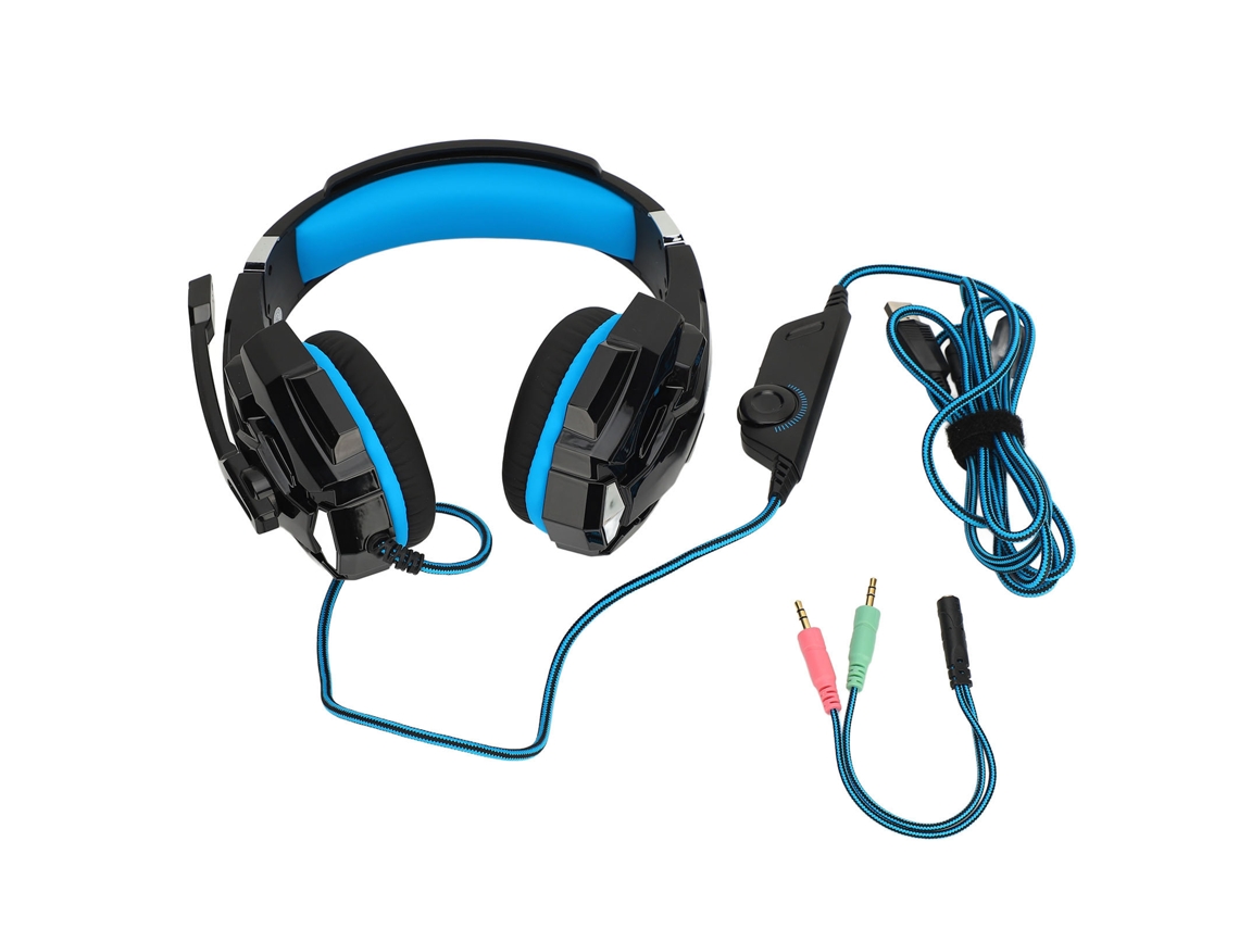 Fone gamer com microfone e cancelamento de ruído EOOCOO