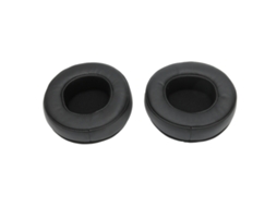 Aetheria 2pcs Almofada para Fones de Ouvido Universal 90mm Couro Artificial Espuma Estéreo