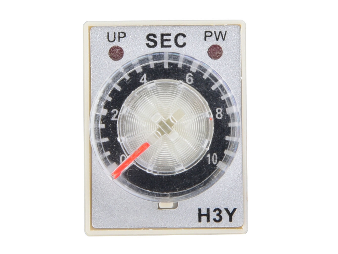 Relé Temporizador H3y 4 de Retardo Controlador de Puntero Interruptor 14 Pin 220vac 10s