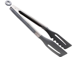 Pinça Para Churrasco Levemolo Com Cabo Longo, Pontas De Silicone Em Aço Inoxidável, Acessório Seguro E Prático Para