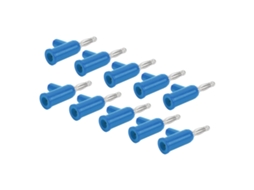 Conector Banana Estilo Lanterna Sem Solda De 4mm (empilhável E Extensível)