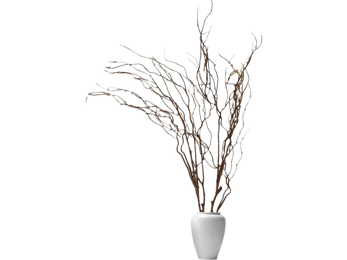 Galhos Artificiais De Salgueiro Retorcidos De 119 Cm (47 Polegadas) Plástico
