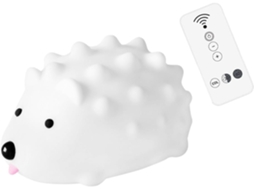 Luminária De Cabeceira Luz Noturna Led Recarregável Via Usb Com