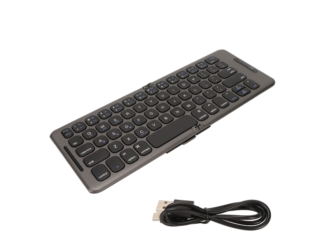 Teclado Sem Fio Portátil Plegável