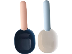 Conjunto De 2 Colheres Medidoras Plástico Grãos E Farinha