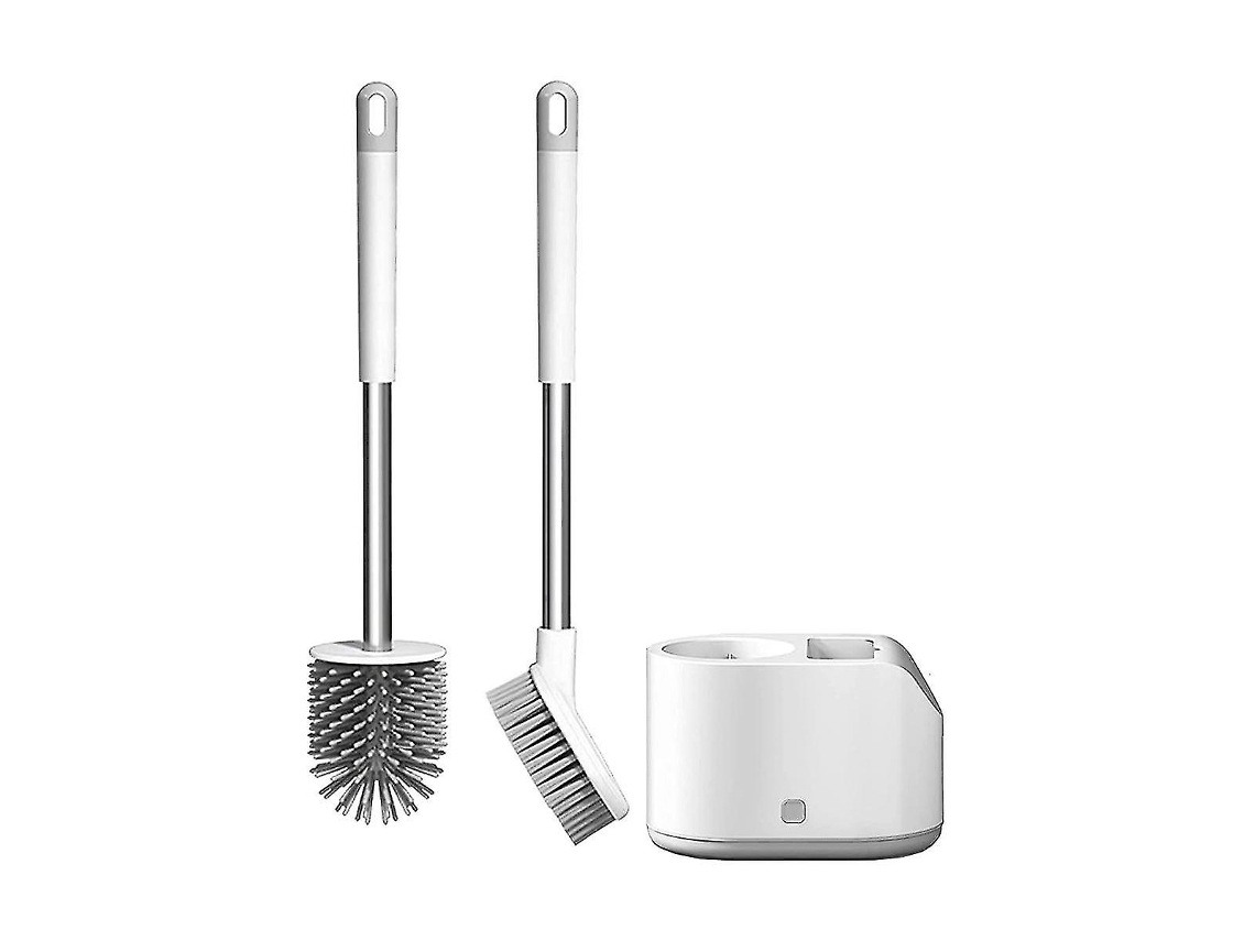 Escova De Banheiro Com Suporte Acessórios Para Banheiro Limpador De Escovas Aquaforge (1)
