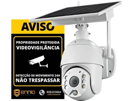 Câmara de Vigilância ENNIO SECURITY 710.WIFI Sem Fios
