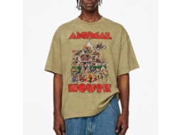 Rockinstone Animal House Movie The House Heather Khaki Adult T-shirt Size:xxxl