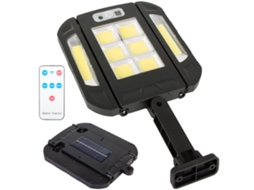 Lâmpada Solar Com Sensor De Movimento E Controlo Remoto, 3 Modos, Para Iluminação E Decoração Exterior Conforme As Características Indicadas