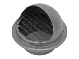 Ventilador de Parede Externo Redondo de Aço Inoxidável S/MARCA