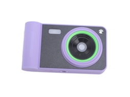 Câmera Digital 1080p Com Zoom 16x Tela 2.8 Polegadas Anti-embaçamento Luz De Preenchimento Portátil Compacta Para Estudantes Roxo Escuro