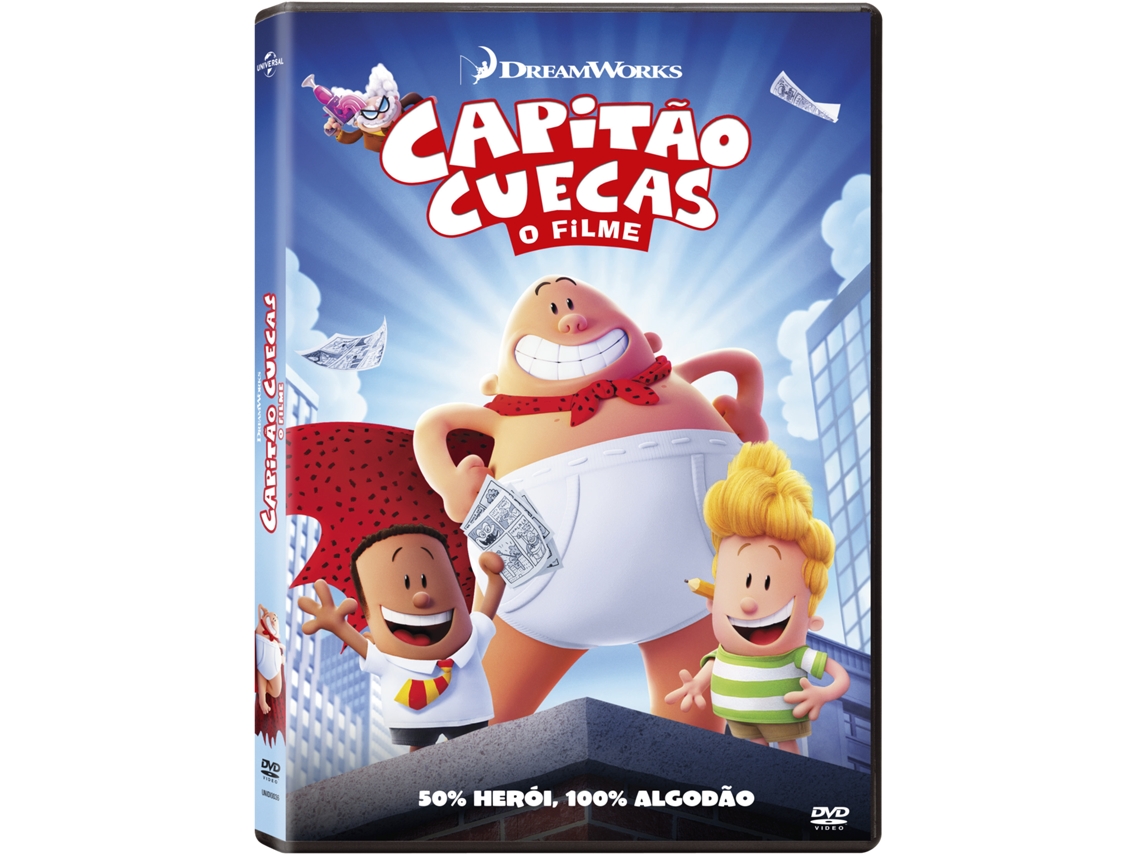 DVD Capitao Cuecas - O Filme