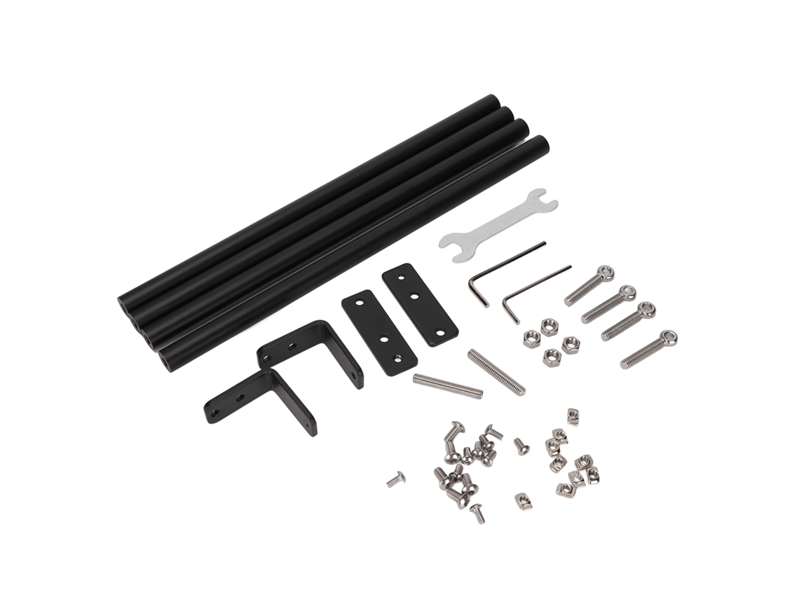 Kit De Varillas De Soporte De 285mm Para Impressoras 3d Cr-10 Cr-10s Com Parafusos