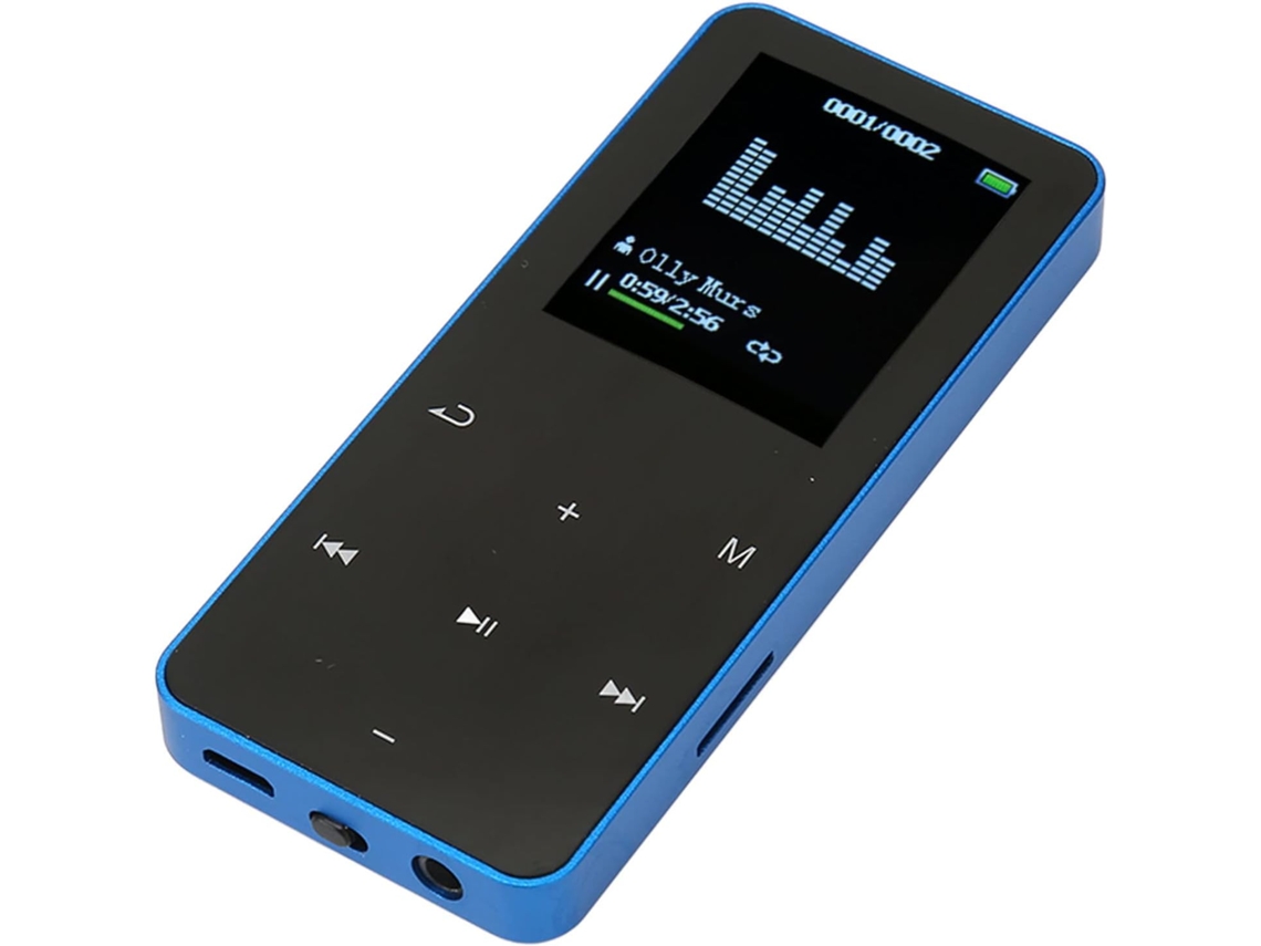 Leitor De Mp3 8gb Com Bluetooth, Tela Ultrafina De 1, 8 Polegadas, Reprodutor De Música Com Reprodução Vídeo, Reprodutor