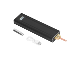 Máquina De Punto 80 Niveles Ajustable Portátil Mini Lcd Para Baterías De Litio 18650 Kit Diy
