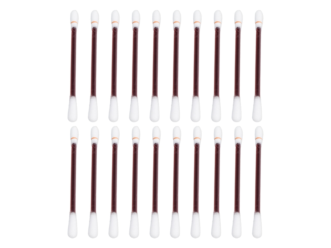20 Piezas Batones De Algodón Con Esmalte Labial 0.15ml Desechable Color Nude Natural Seguro Higiénico