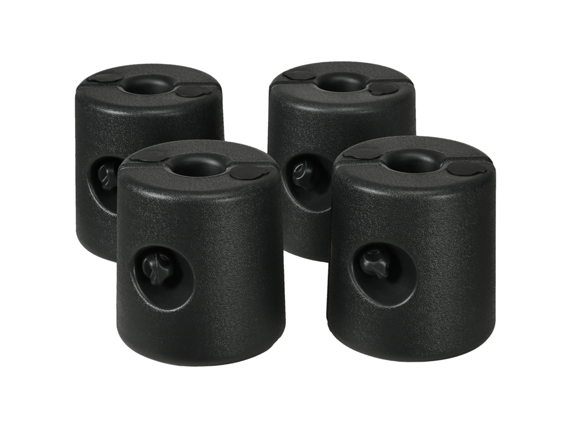 Pesos Para Tenda, Adequados Para 12 Kg (areia), 9, 2 Kg (água), Hdpe Resistente Às Intempéries