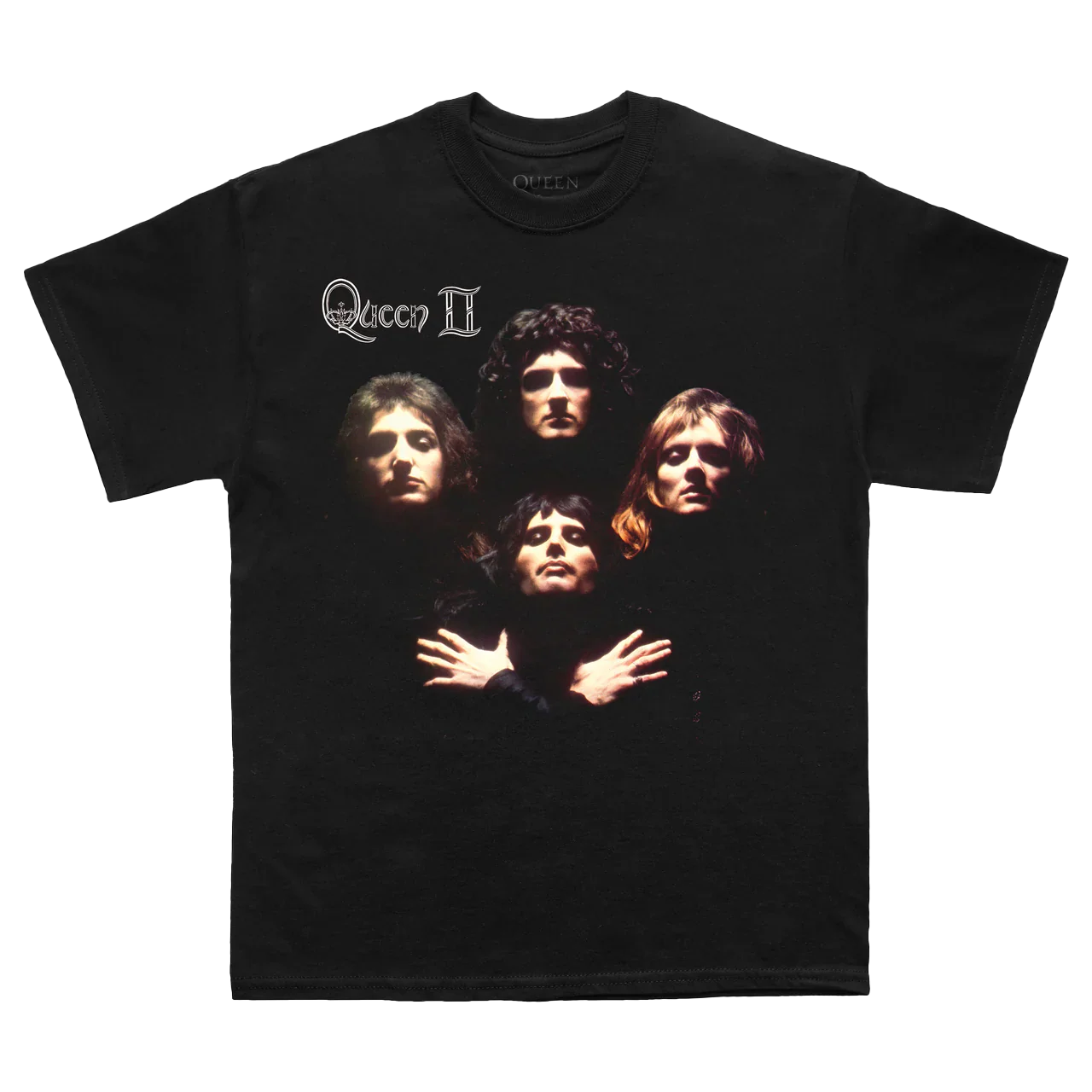 Queen Vintage 1974 "queen Ii" Album Cover T-shirt Unisex Rockinstone Size:l