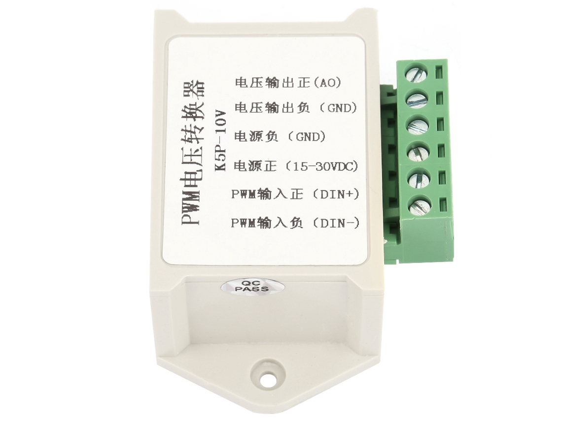 Conversor De Sinal Pwm 5v Para Tensão 0-5v/10v D/a Digital-analógico Plc (k5p-10v)