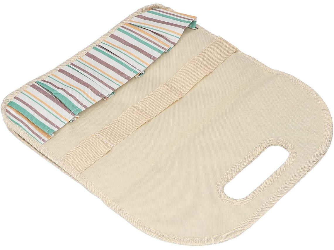 Bolsa De Jardinagem Rengue Com Vários Bolsos E Alça Ergonômica, Resistente Em Tecido Oxford 600d, Organizador Dobrável