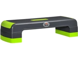 Plataforma Step Pp Cor Verde E Cinza 78x28x20cm Homcom