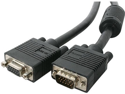 Cabo de Vídeo STARTECH (VGA - 7.6 m - Preto)