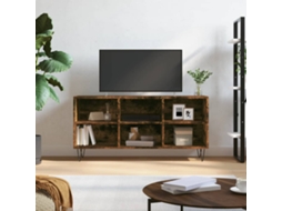 Vidaxl Móvel de Tv 103,5x30x50 Cm Derivados Madeira Carvalho Fumado