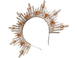 Coroa De Cabelo De Deusa, Tiara Decorativa Lolita, Acessório De Cabelo Para Meninas
