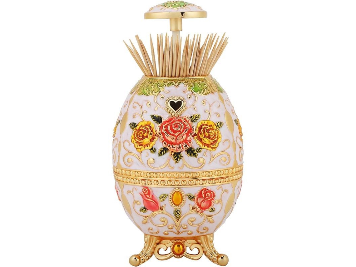 Dispensador Automático De Palillos Retrô Com Design De Flores Para Cozinha, Restaurante E Lar