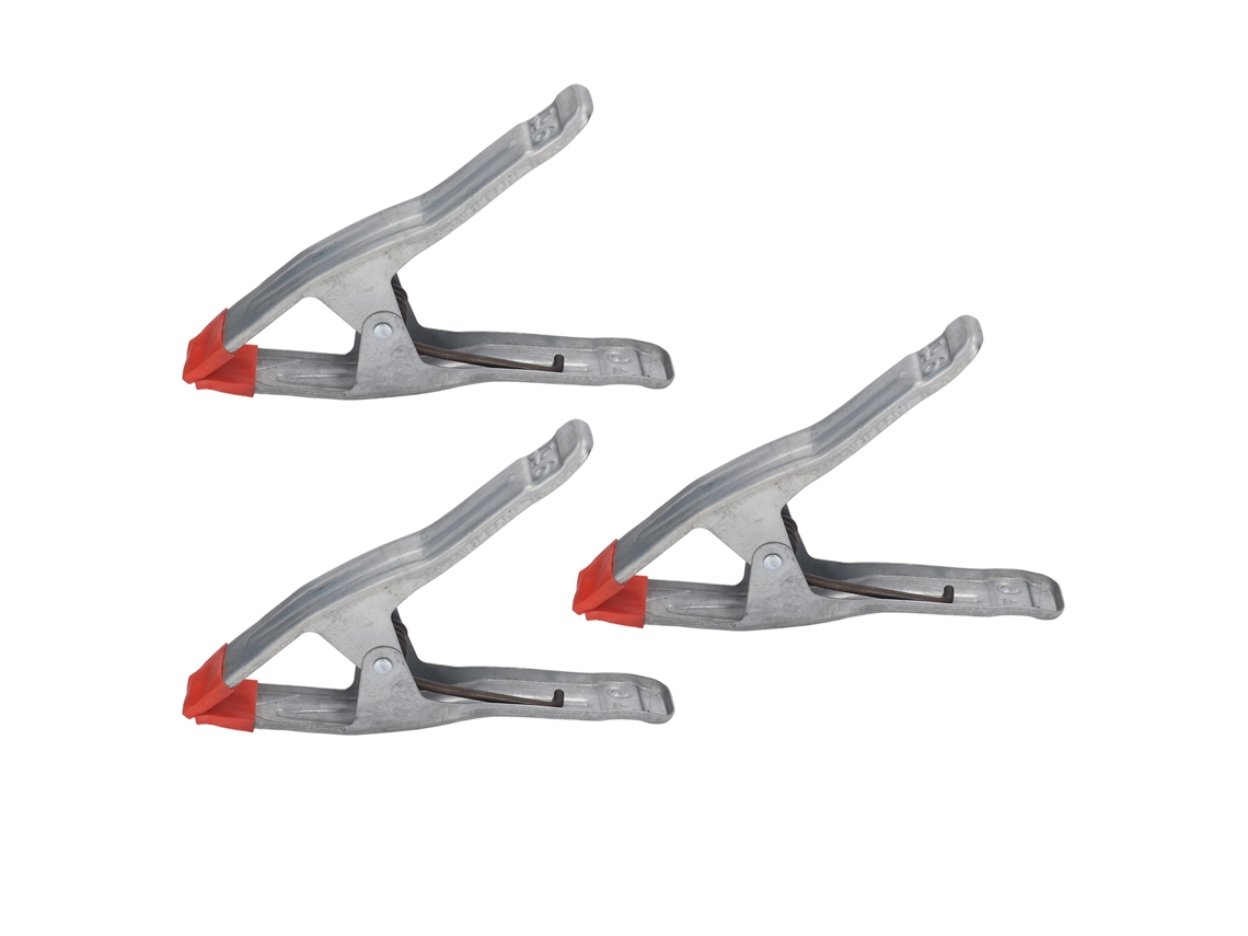 3pcs 9 Polegadas Clamp De Mola De Ferro Galvanizado Forma A Para Madeira E Tubos De Água