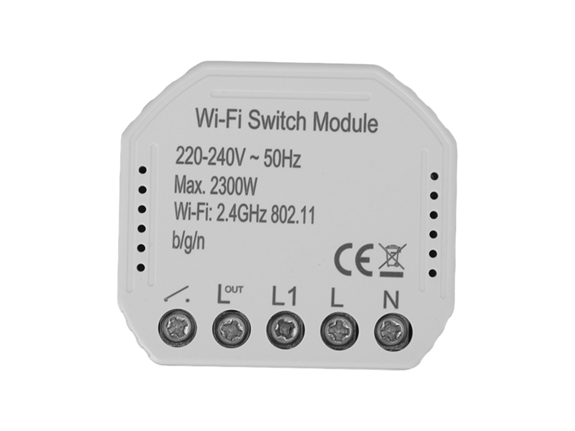 Interruptor Wi-fi Inteligente Laxiscreed Com Controle Remoto Tuya, Compatível Com Alexa E Google Assistant