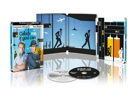 Catch Me If You Can (4k Ultra Hd) (steelbook) / Atrápame Si Puedes Divisa Hv Paramount (2002)