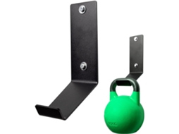 Suporte para Kettlebell, de Parede Reforçado Kettlebell Academia, Organizador Pesos Academia em Casa S/MARCA
